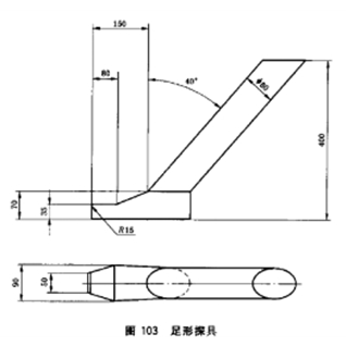 足形探具YW-U12